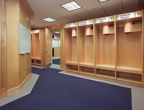 UK Basketball Locker Room